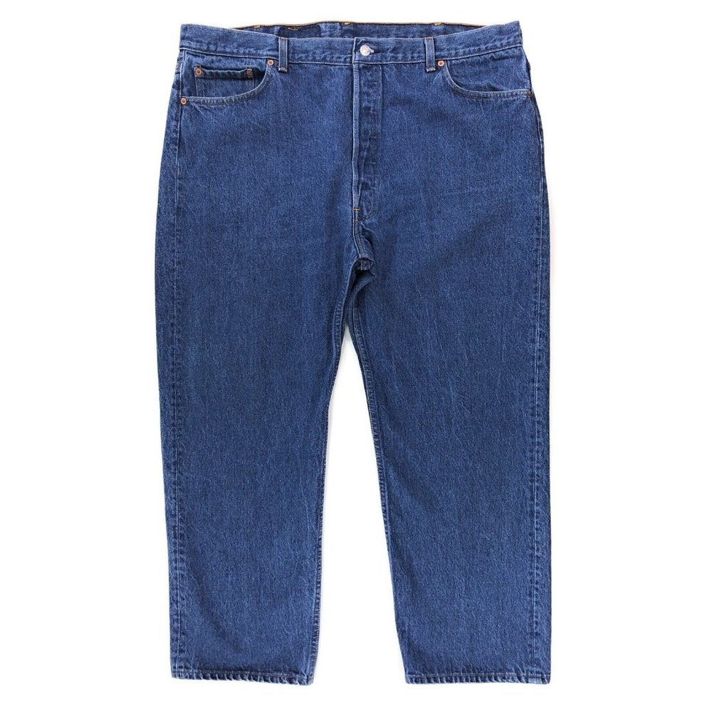 Vintage Levis 501XX Jeans Mens 42x28 Med Wash Cotton Denim Made In USA 501-0000